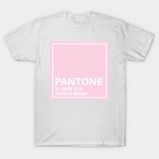 pantone 12-2908 TCX Festival Bloom T-Shirt